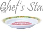 YC Red Longevity Soup Plate