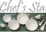 YC Blue Danube Round Soup Bowl, Round Rice Bowl, Chinese Spoon, Scoop