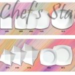 Plate - Bread Plate, Square Plate, Square Bowl, Deep Square Plate & Rim Square Plate