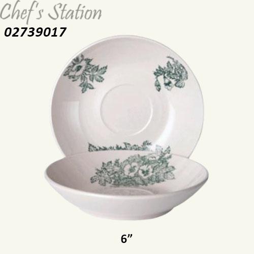 F. Kopitiam Vintage Coupe Plate 6"
