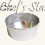 Aluminium Round Deep Cake Tin D18cm-36cm x H7.5cm