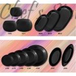 YC Black Series Oval Plate & Deep Oval Plate