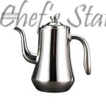 Stainless Steel Mirror Finish Teapot with Strainer 1.5L-2.5L