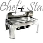 Roll Top Rectangle Window Chafer  8.5Litre