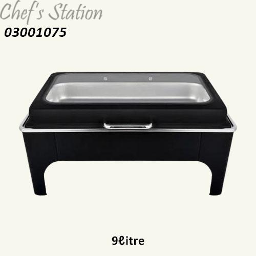 Hydraulic Window Black Rectangle Chafer 9Litre