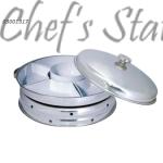 Dome Set Stainless Steel 5 +1's Melamine Dish