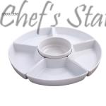 5+1 Set Porcelain Dome Bowl Insert