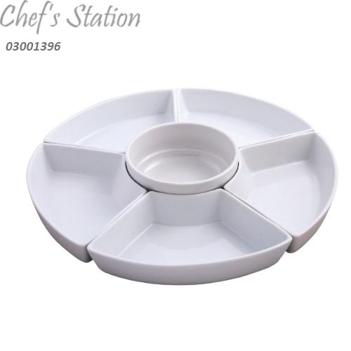 5+1 Set Porcelain Dome Bowl Insert
