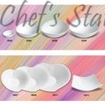 Egg Shape Dish /Bowl, Peach Shape Bowl & Square Bowl