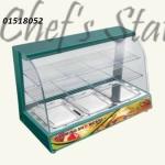 Food Display Showcase 2 Shelf