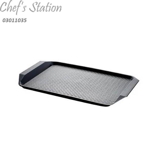 AS Rectangle Handle Serving Tray (Black)