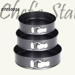 Non-Stick Springform Cake Tin (3pcs/set)