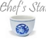 Porcelain Chinese Tea Cup Blue Bird
