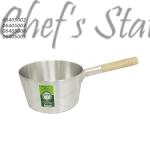 Aluminium Sauce Pan Wood Handle