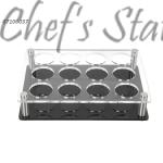 Black Base Acrylic 12 Holes Glass Holder