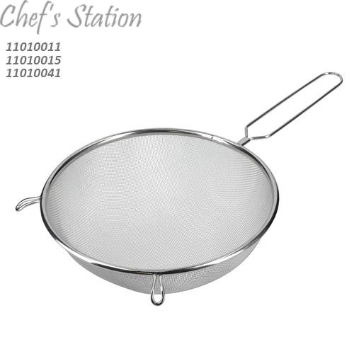 Stainless Steel Dense Strainer with 2 Holders