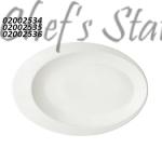 Thick Jewel Oval Plate 11"-15" Ivory Color