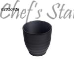 Tea Cup 3" Black