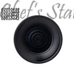 Round Plate Ring Design 8"-11.5" Black