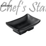 Oblong Sauce Dish 4" Black