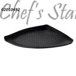 Triangle Plate 15.75" Black