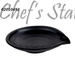 Round Dish 9" Black