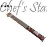 Wood Handle Bread Knife Coarse Serrated 12"