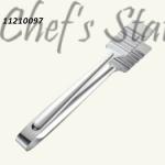 Flat Pastry Tongs Stainless Steel 8.5" / 22cm