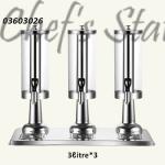 3. Juice Dispenser Triple Tank Slim 3Litrex3