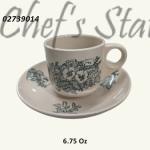 Kopitiam Vintage Coffee Cup and Saucer