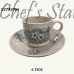 Kopitiam Vintage Coffee Cup and Saucer