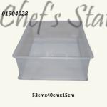 8. Transparent White Bakery Tray 150mm