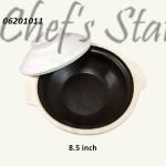 White Claypot Local 8.5" CP-203 U Heat Resistant